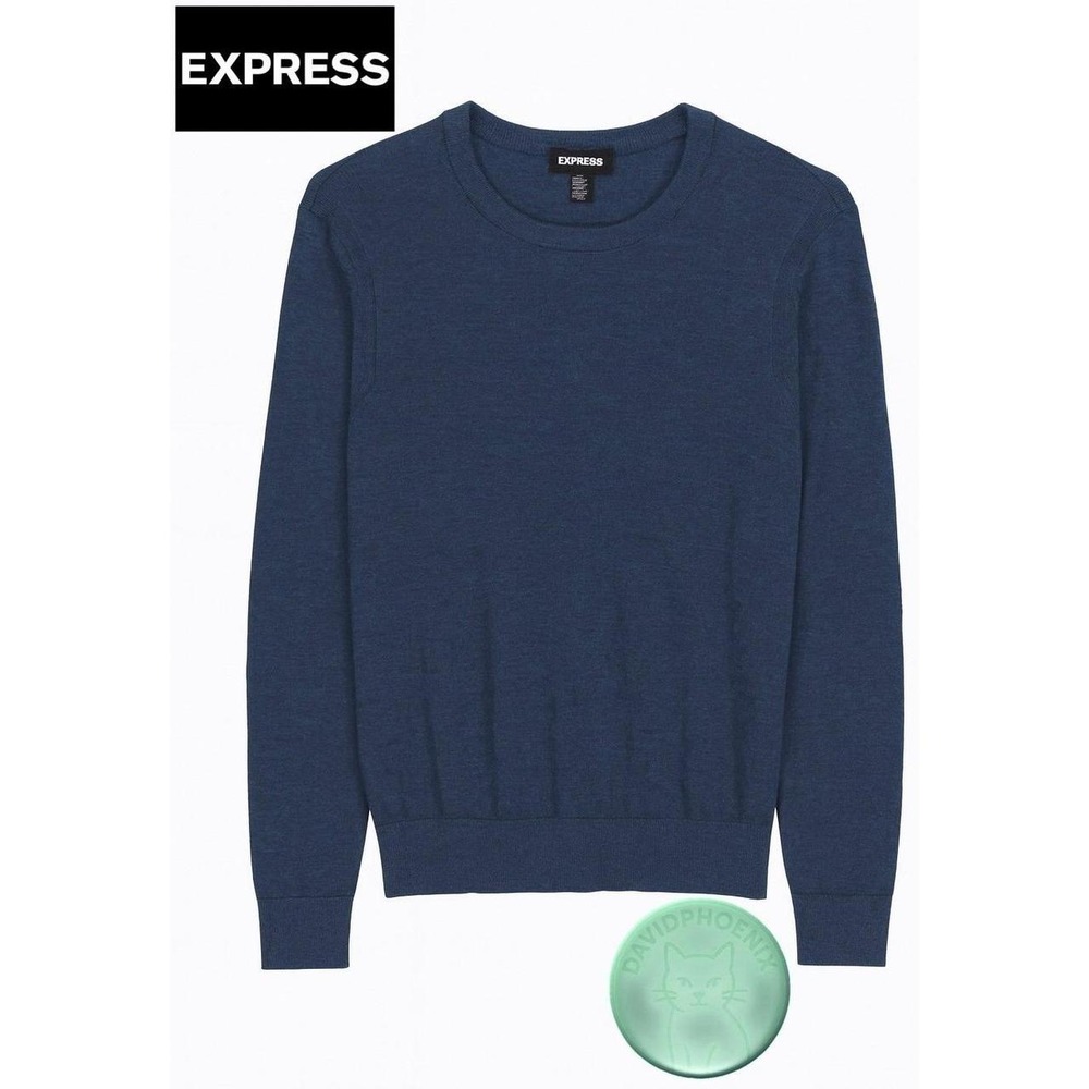 Blue Sweater Express Men size M